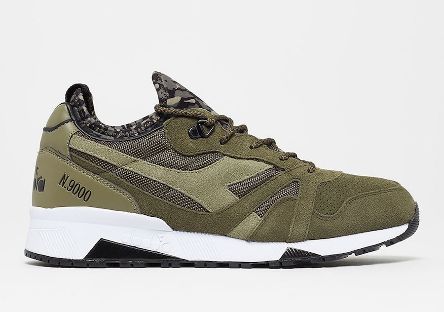 Diadora N9000 with Camouflage Sockliner