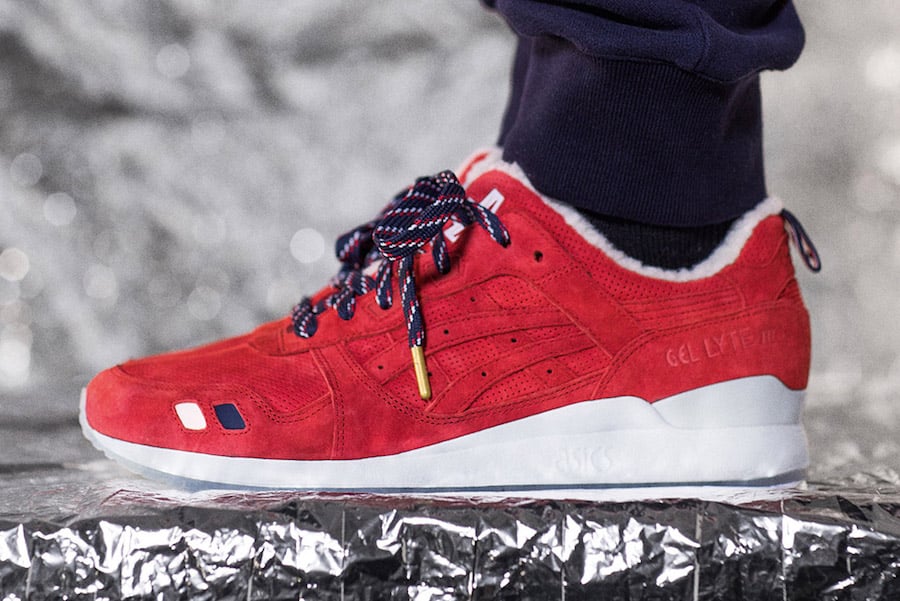 KITH x Moncler x Asics Gel Lyte III Releasing in Three Colorways