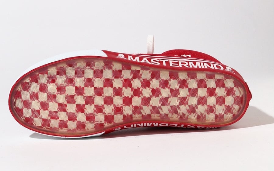 mastermind Japan Vans Mountain Edition Red