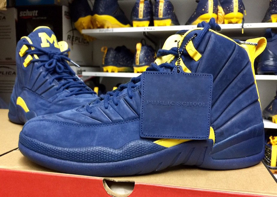 Michigan PSNY Air Jordan 12 PE