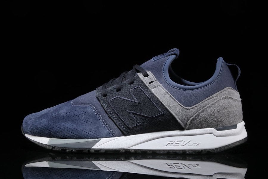 New Balance 247 Luxe Suede Navy