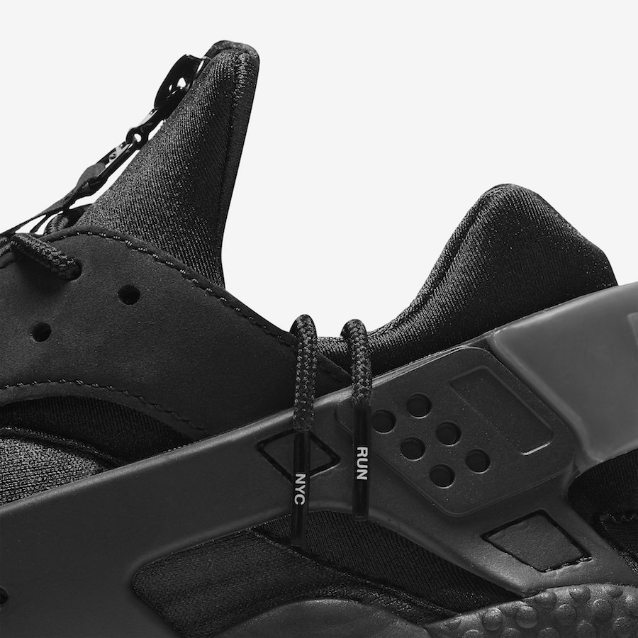 Nike Air Huarache Run City NYC Black White AJ5578-001