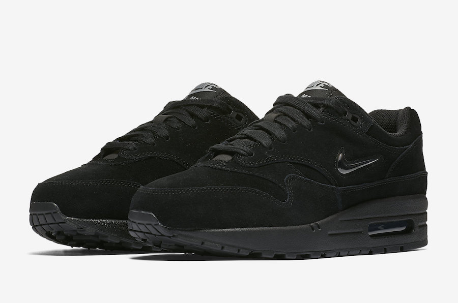 nike air max 1 premium sc jewel black white