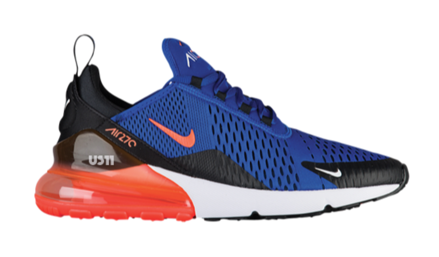 Nike Air Max 270 Orange Blue