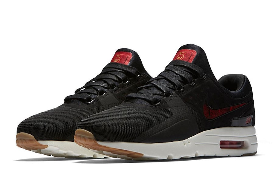 Nike Air Max Zero N7 Black Red