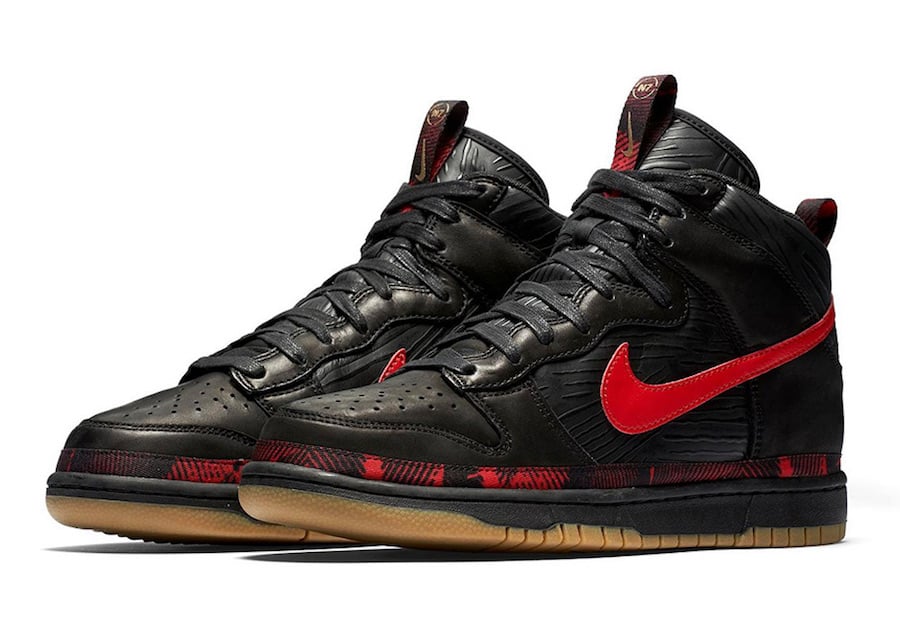 Nike Dunk High N7 Black Red