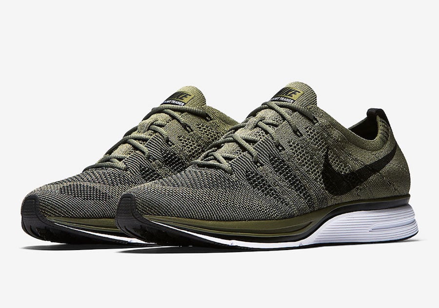 Nike Flyknit Trainer Olive AH8396-200