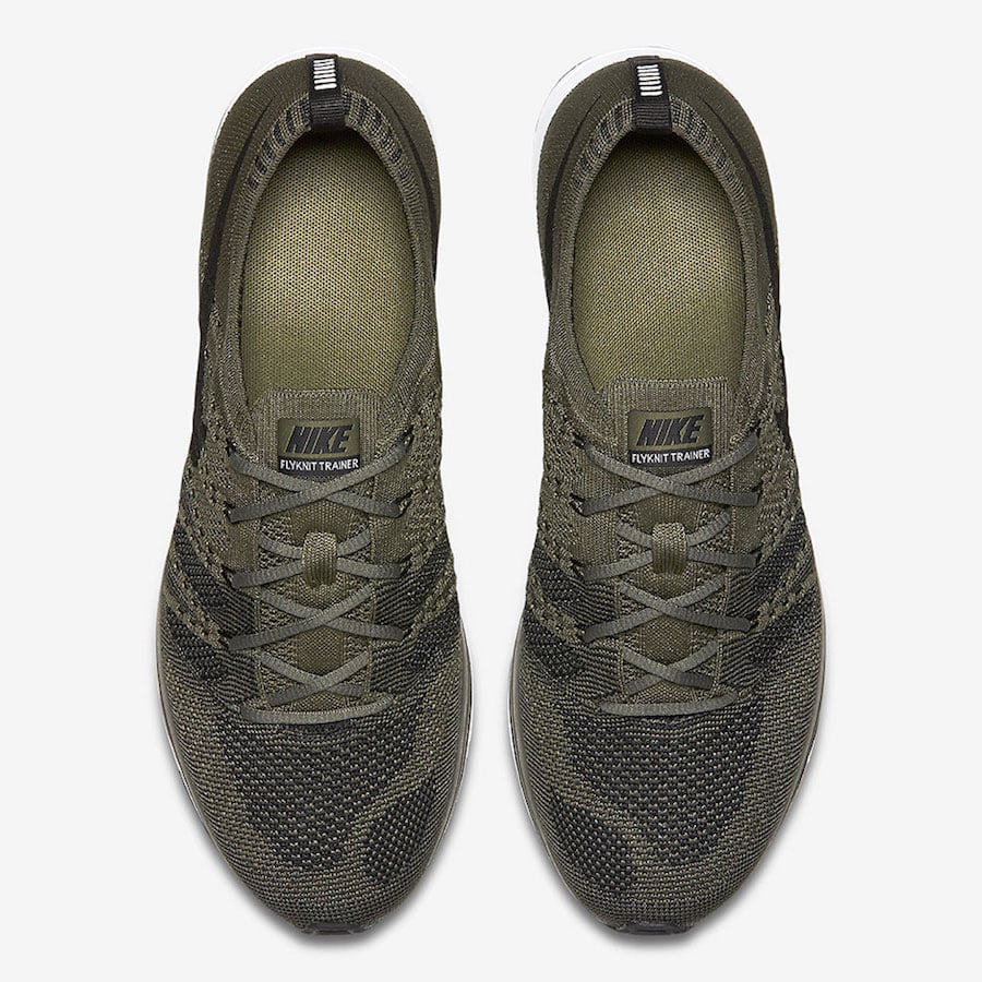 Nike Flyknit Trainer Olive AH8396-200