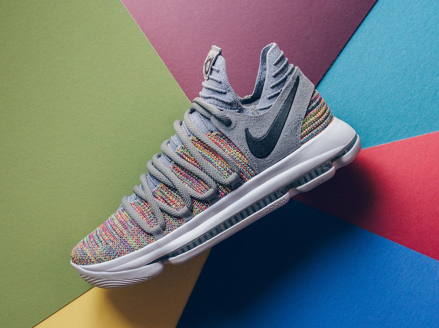 Detailed Look at the Nike KD 10 ‘Multi-Color’