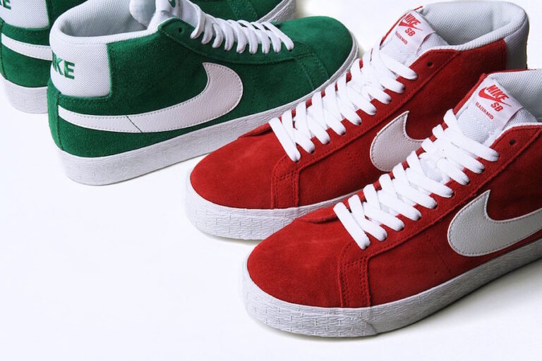 nike sb blazer pine green