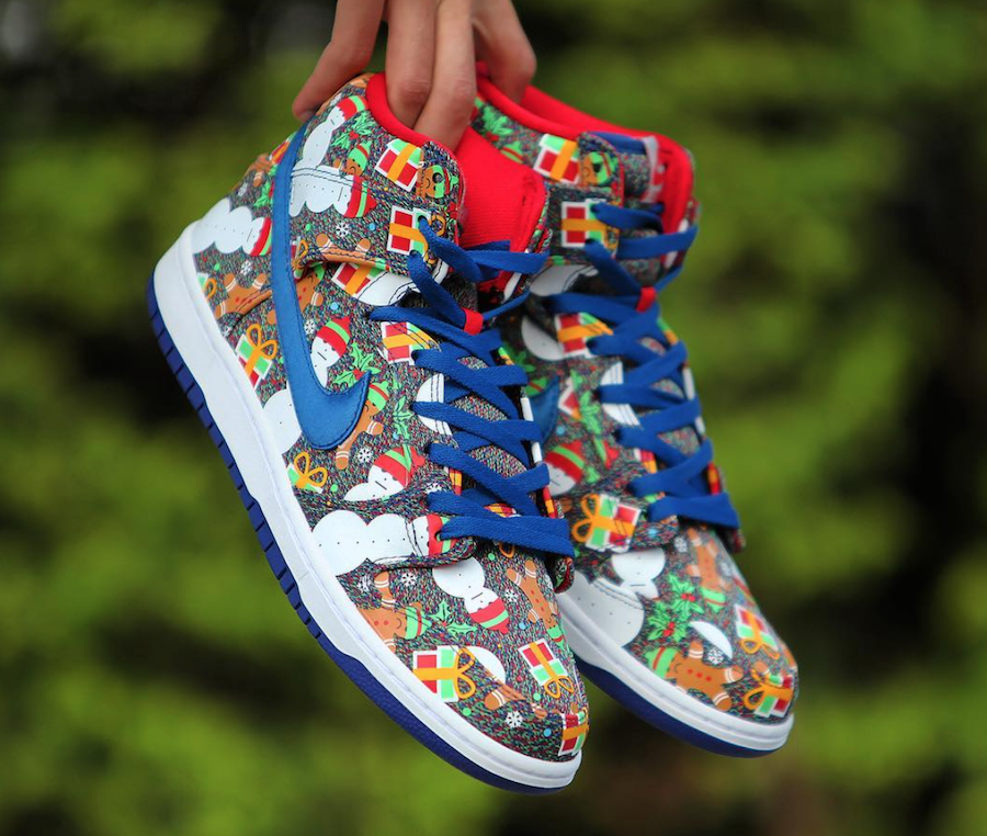 ugly sweater dunks 218