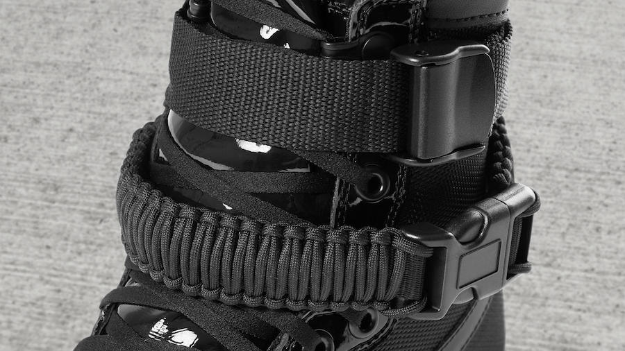 Nike SF-AF1 Black Patent AJ0963-001
