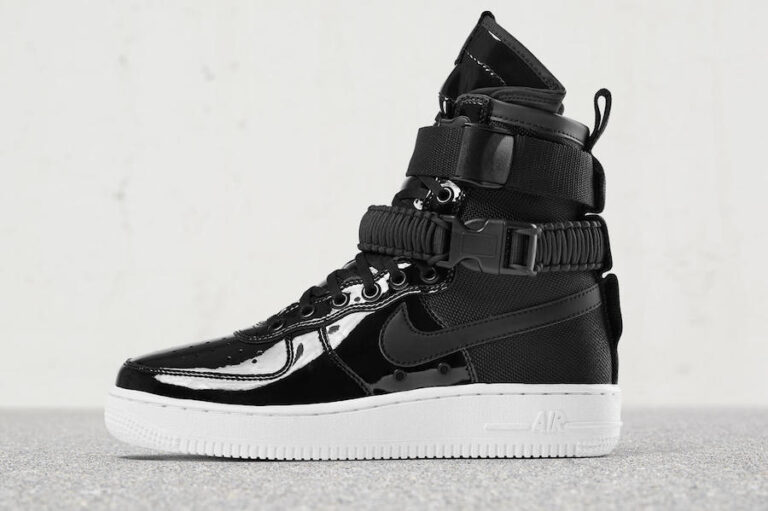 Nike SF-AF1 Black Patent AJ0963-001 Release Date | SneakerFiles