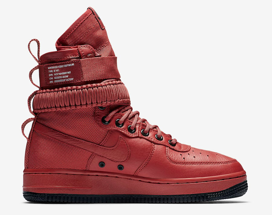 Nike SF-AF1 Oxy Blood Red 857872-600