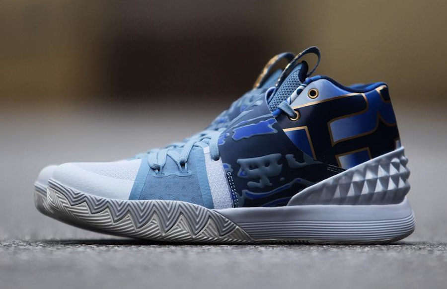 Nike What The Kyrie S1 Hybrid Blue Gold