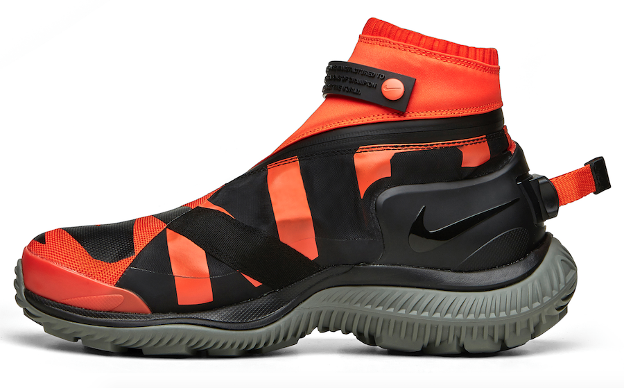 NikeLab Gyakusou Gaiter Boot Vivid Orange