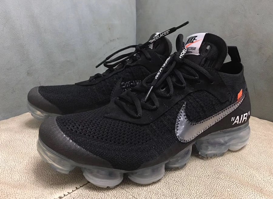 Off-White Nike Air VaporMax Black 2018 Release Details