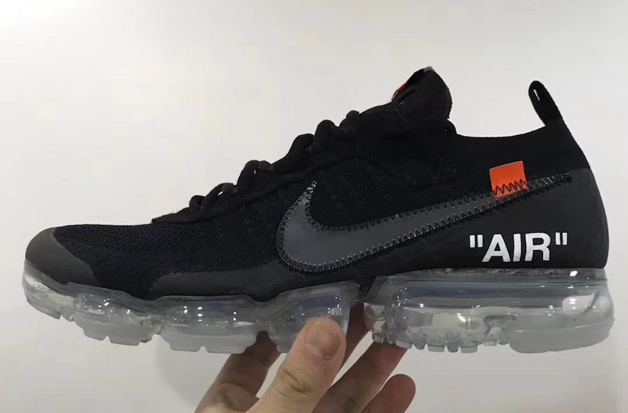 all black vapormax off white