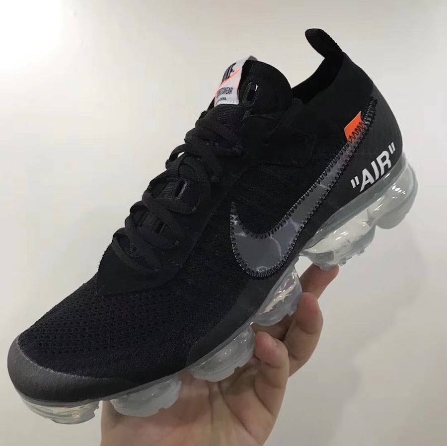 Off-White Nike VaporMax Black 2018 AA3831-002
