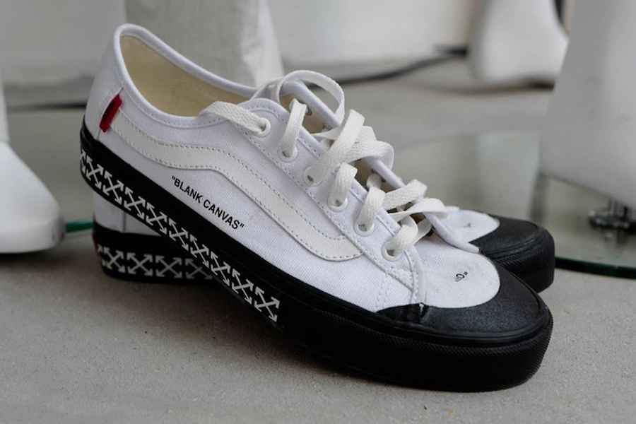 Off-White Vans Blank Canvas