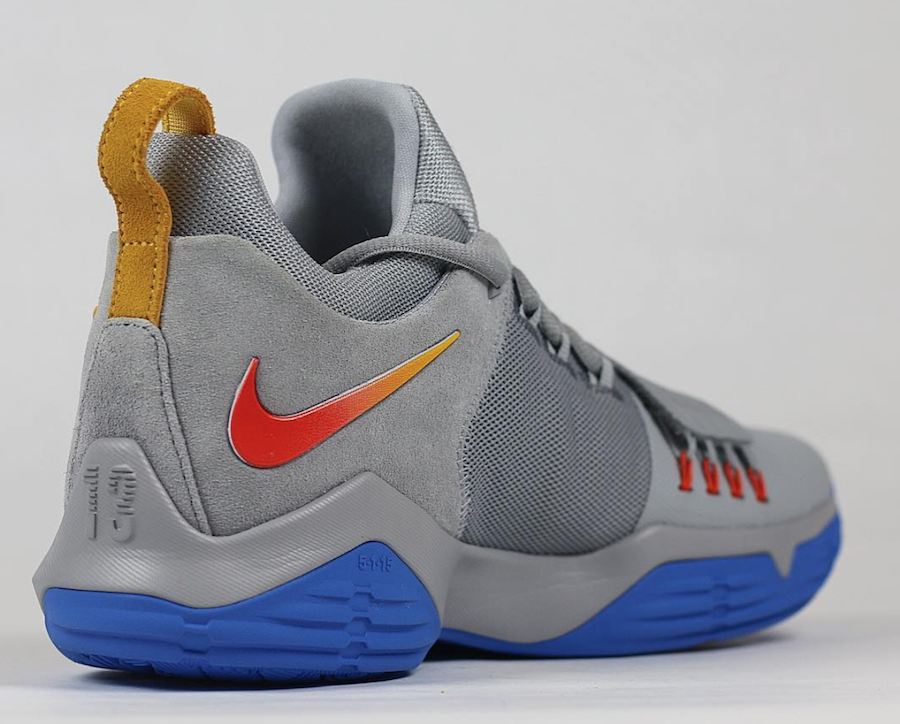 Paul George Nike PG 1 Grey Suede PE
