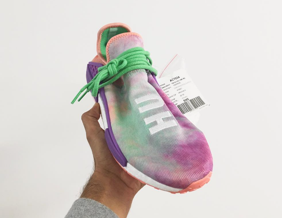 Pharrell adidas NMD Hu Tie-Dye AC7034