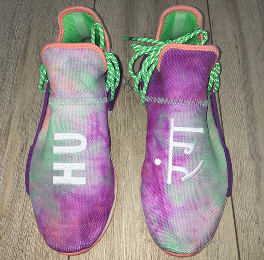 pharrell tie dye shoes