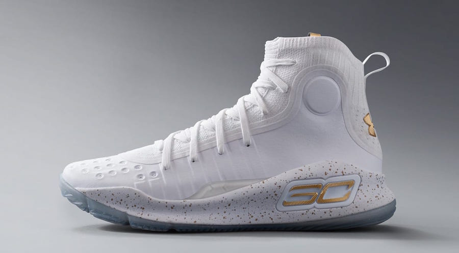 Under Armour Curry 4 White Gold Release Date