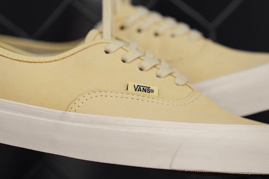 vans pale yellow