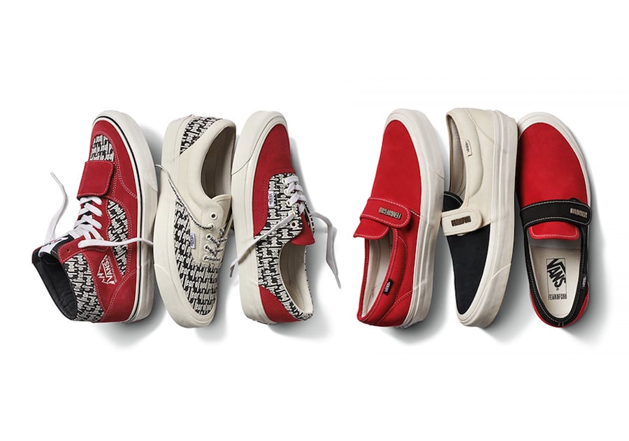 vans x fear of god red