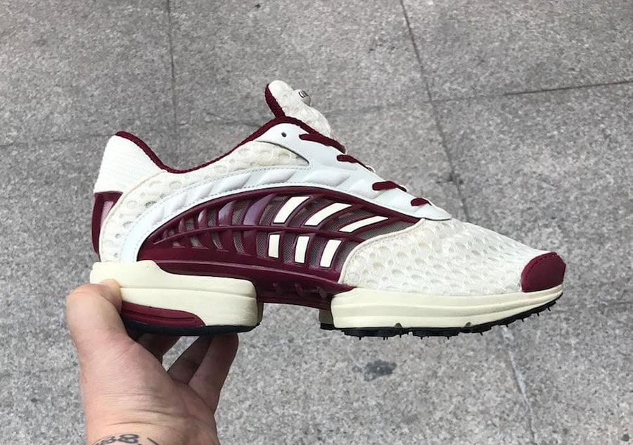 adidas ClimaCool 2018 in White and Maroon