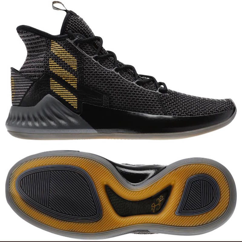 adidas D Rose 9 Black Gold