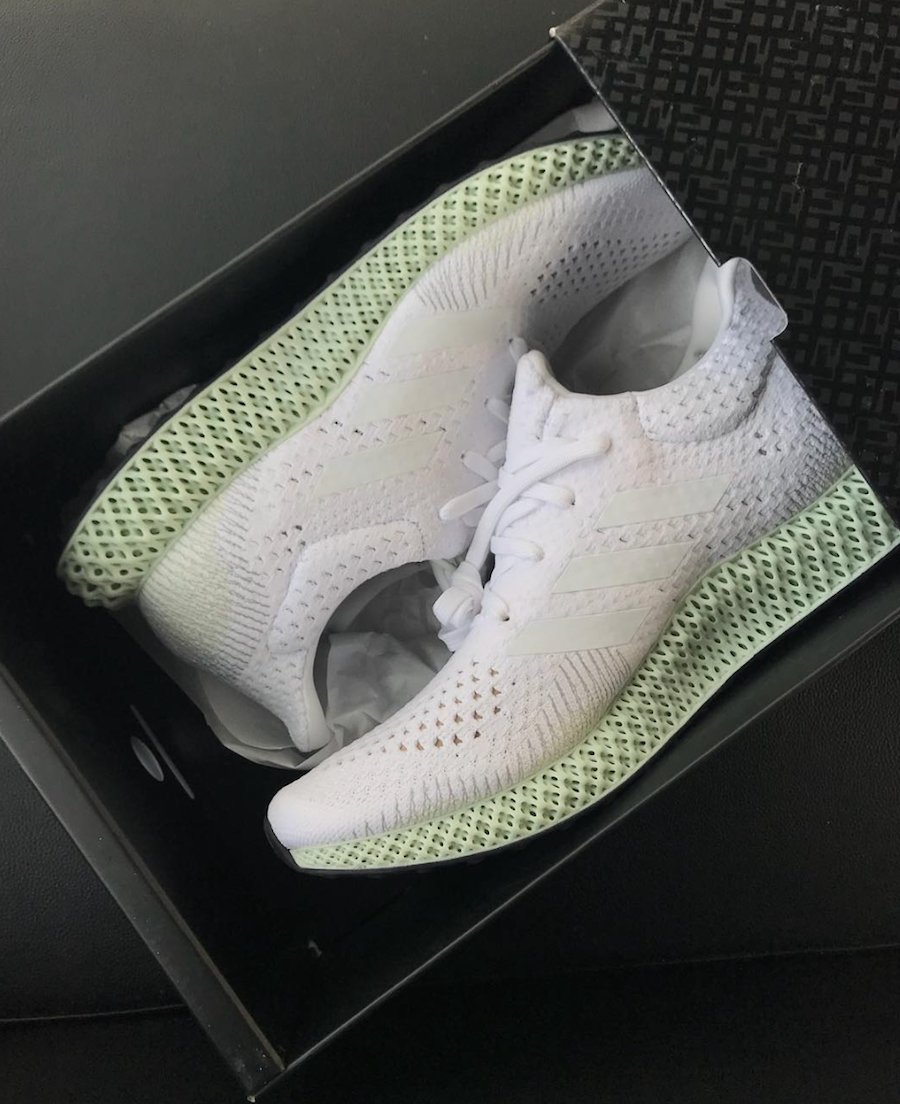 adidas futurecraft 4d white ash green