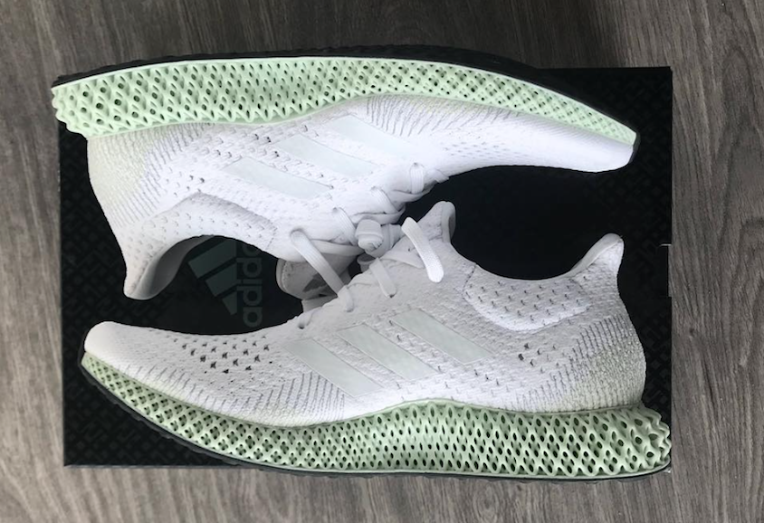 adidas futurecraft 4d white ash green