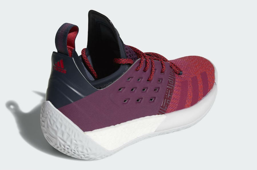 adidas Harden Vol 2 Maroon AH2124 Release Date