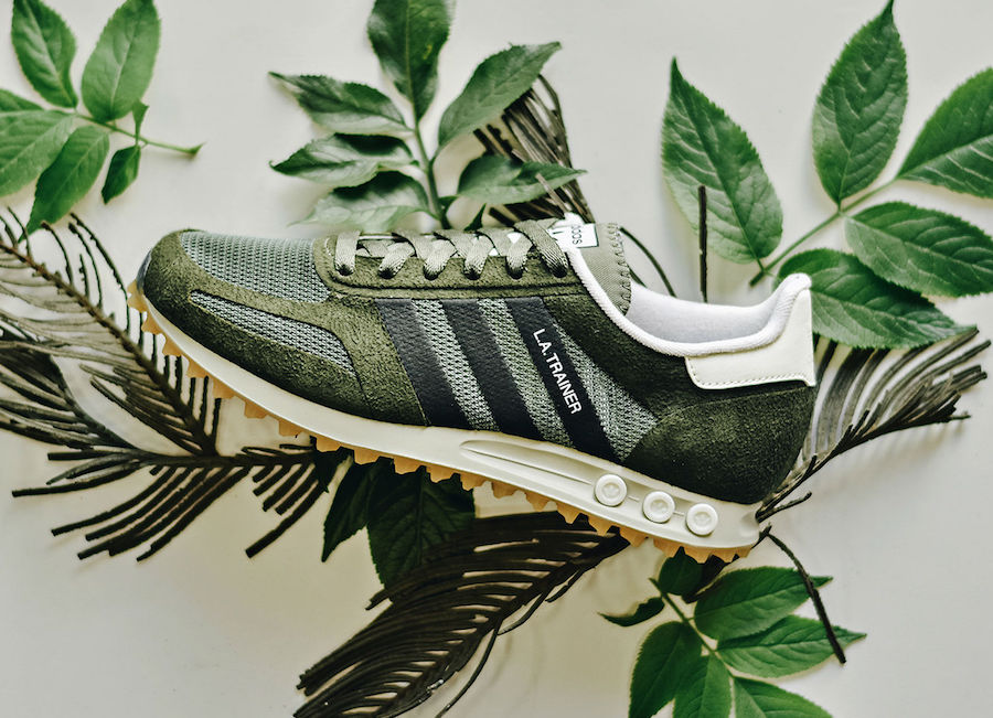 adidas la trainer weave green