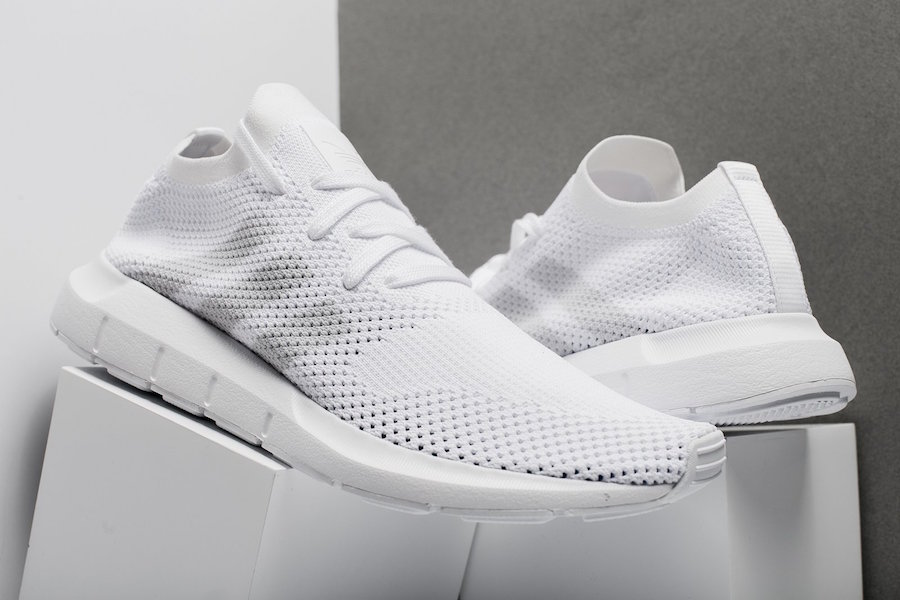 adidas Swift Run Primeknit Triple White CQ2892