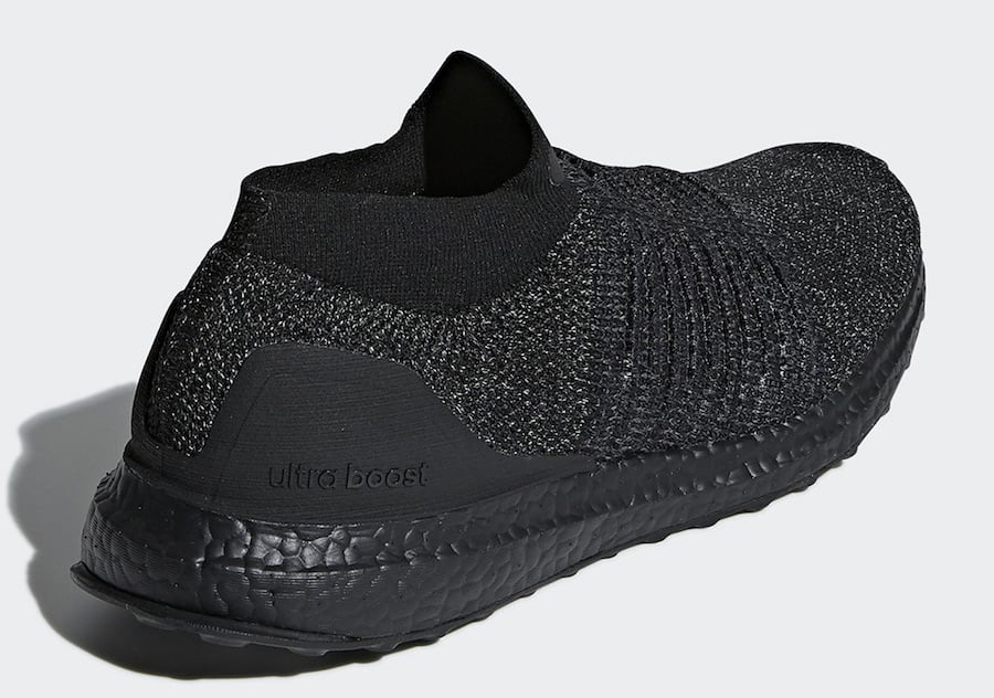 adidas Ultra Boost Laceless Triple Black BB6222