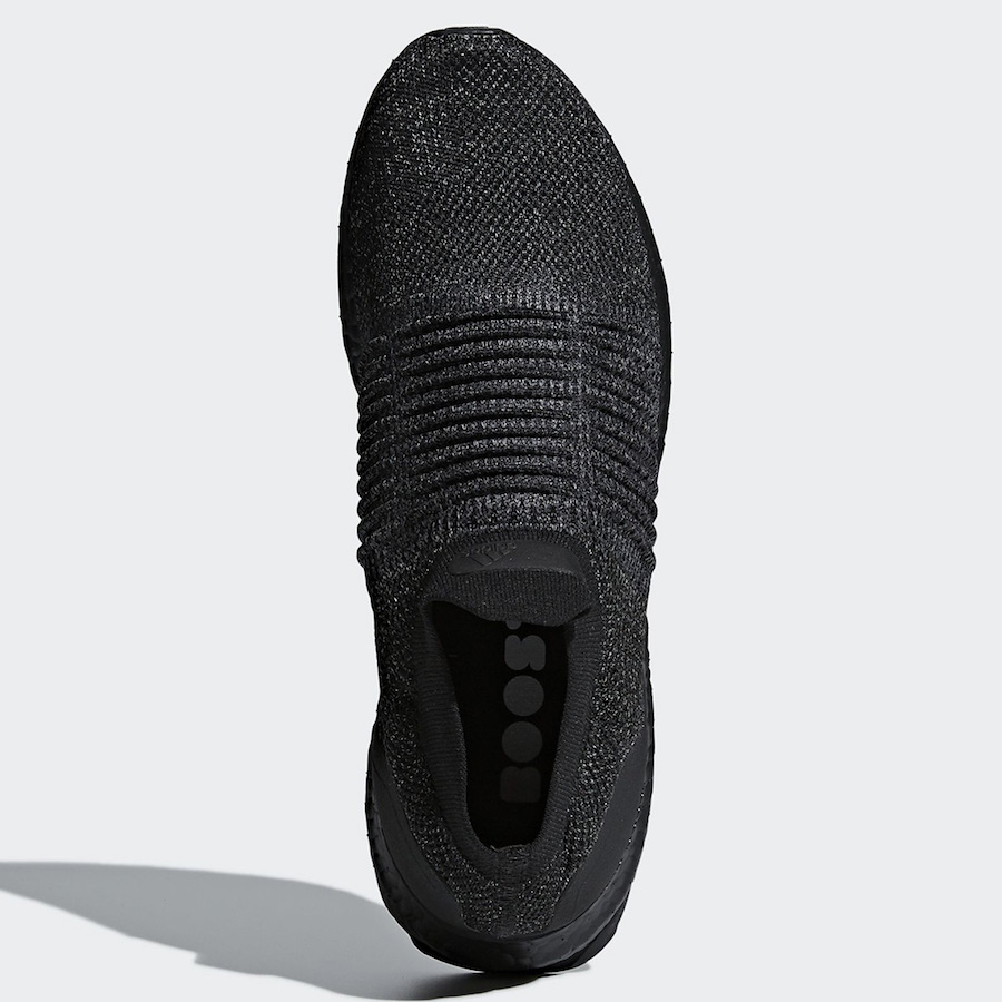 adidas Ultra Boost Laceless Triple Black BB6222