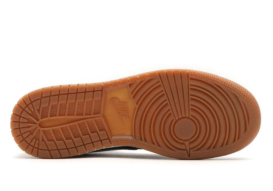 Air Jordan 1 Mid Gold Gum 555112-021