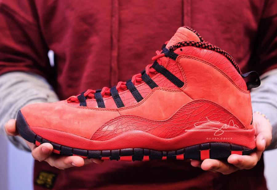 Air Jordan 10 House of Hoops Red