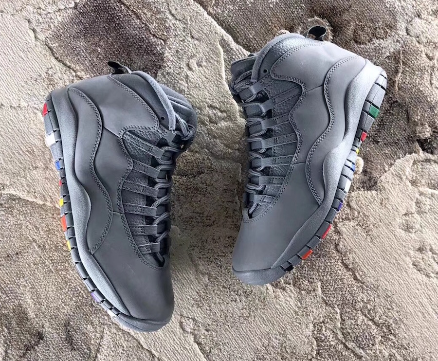 Air Jordan 10 Retro Cool Grey White 310805-022