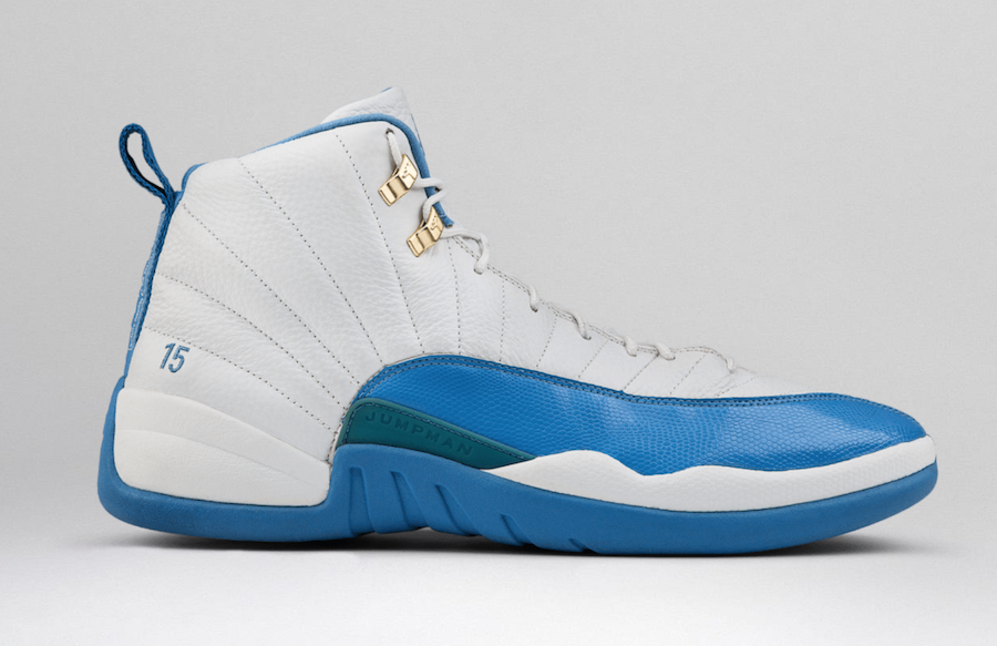 Air Jordan 12 Melo PE White Powder Blue 2003