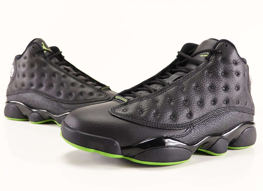 13s black and green