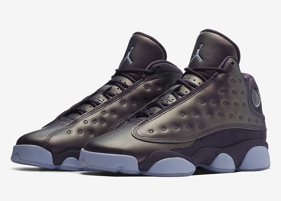 Air Jordan 13 Heiress GS Dark Raisin Hydrogen Blue AA1236-520