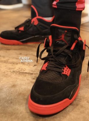 Chris Paul Air Jordan 4 Bred Unreleased PE | SneakerFiles