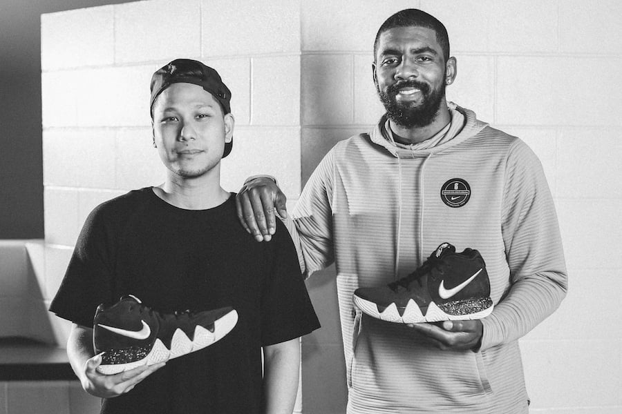 Kyrie Irving and Designer Benjamin Nethongkome Unveils the Nike Kyrie 4