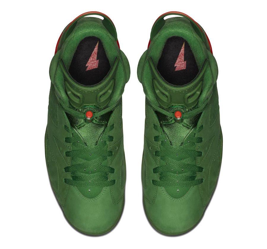 Green Gatorade Air Jordan 6
