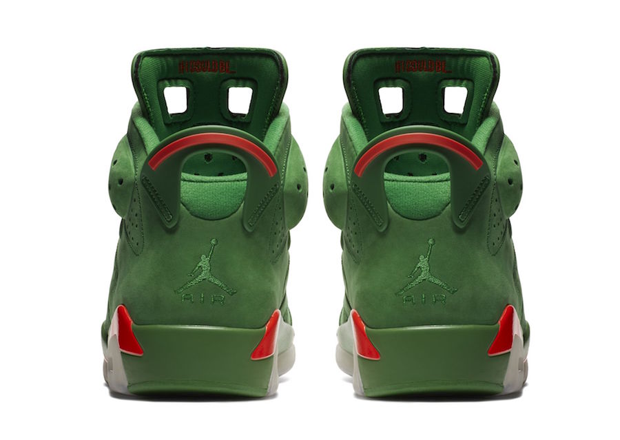 Green Gatorade Air Jordan 6