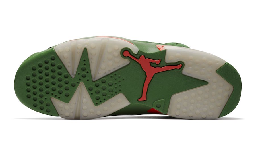 Green Gatorade Air Jordan 6